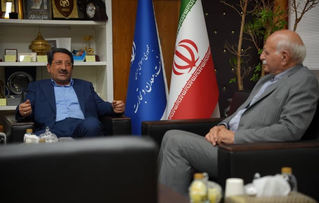 دیدار وزیر صمت و رییس اتاق اصناف ایران برای روز ملی اصناف